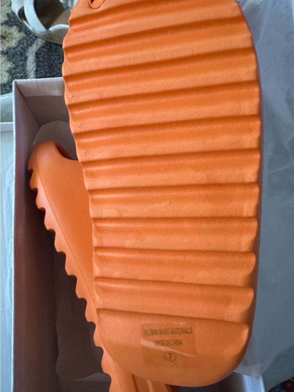 Orange Women's Slide Slipper - Picture 7 of 7